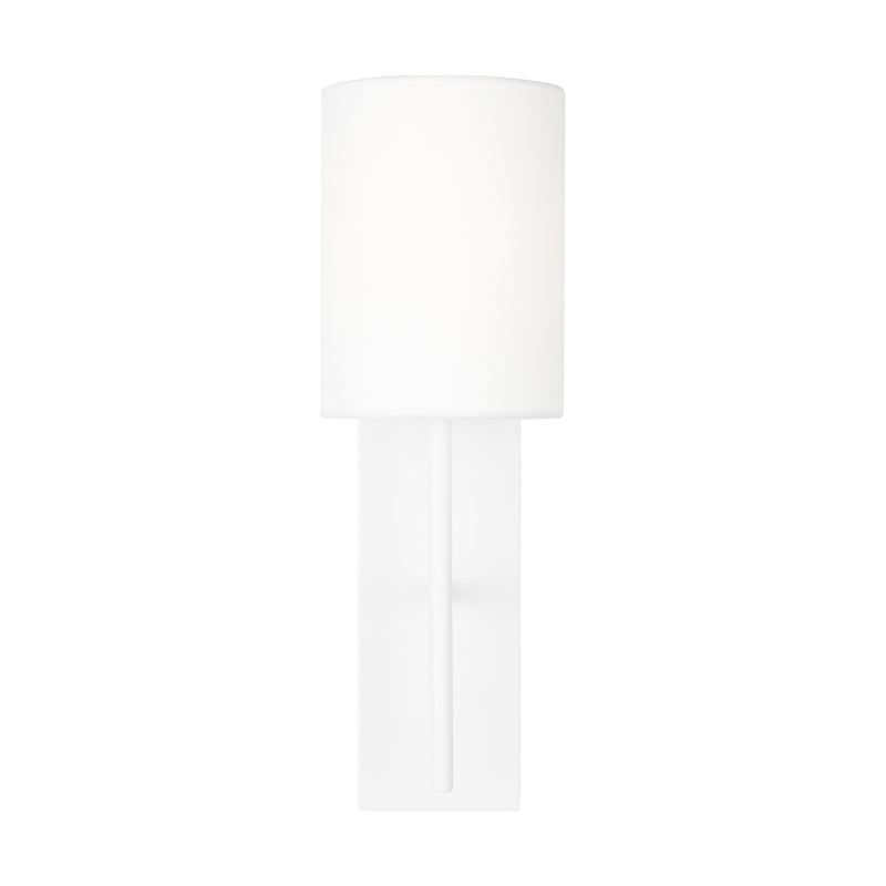 Visual Comfort BW1021 Key 1-lt 16" Tall Small Wall Sconce - Matte White