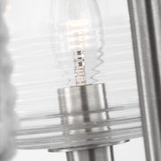 Visual Comfort DJC1233 Lochdale 3-lt 18" Small Chandelier - Brushed Nickel