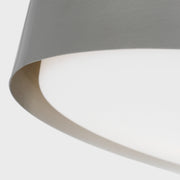 Visual Comfort DJF1042 Dartmore 2-lt 15" Medium Flush Mount - Brushed Nickel