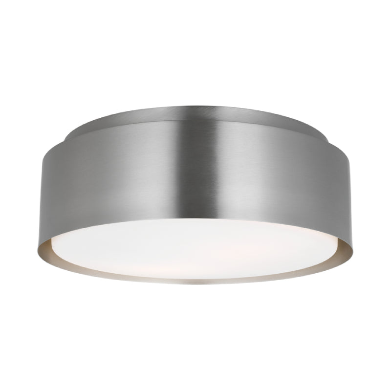 Visual Comfort DJF1042 Dartmore 2-lt 15" Medium Flush Mount - Brushed Nickel