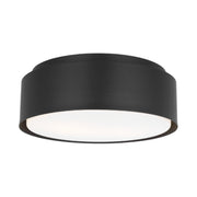 Visual Comfort DJF1042 Dartmore 2-lt 15" Medium Flush Mount - Midnight Black