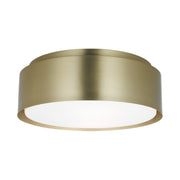Visual Comfort DJF1042 Dartmore 2-lt 15" Medium Flush Mount - Satin Brass
