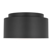 Visual Comfort DJF1051 Dartmore 1-lt 10" Small Flush Mount - Midnight Black