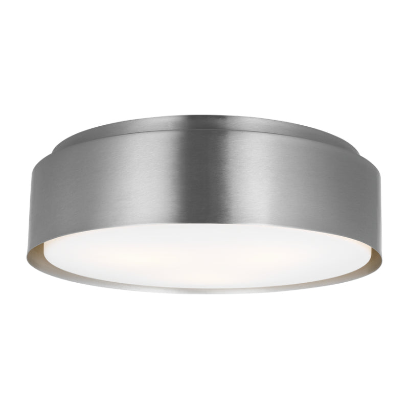Visual Comfort DJF1063 Dartmore 3-lt 18" Large Flush Mount - Brushed Nickel
