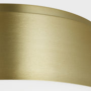 Visual Comfort DJF1063 Dartmore 3-lt 18" Large Flush Mount - Satin Brass