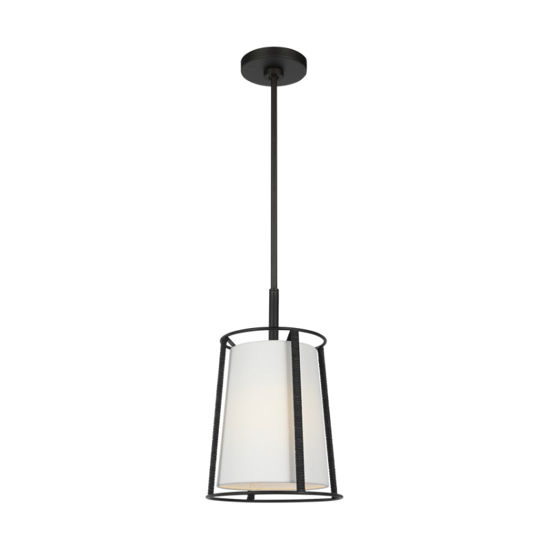 Visual Comfort DJP1011 Cortes 1-lt 10" Medium Hanging Pendant - Midnight Black
