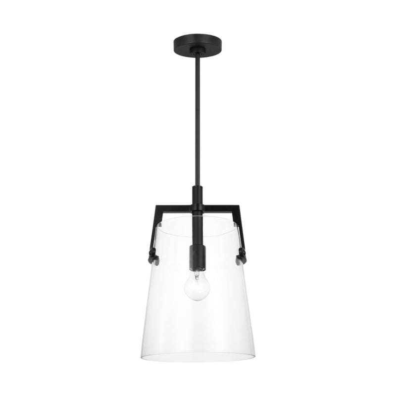 Visual Comfort DJP1271 Crofton 1-lt 10" Medium Pendant - Midnight Black