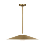 Visual Comfort DJP1281 Astra 1-lt 24" LED Medium Pendant - Satin Brass