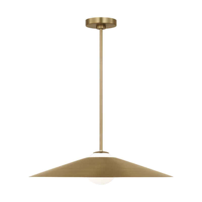 Visual Comfort DJP1281 Astra 1-lt 24" LED Medium Pendant - Satin Brass