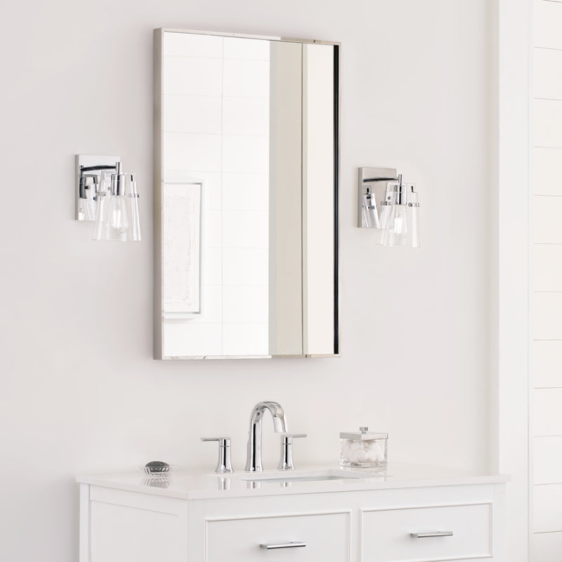 Visual Comfort DJV1031 Crofton 1-lt 9" Tall Small Wall Sconce - Chrome