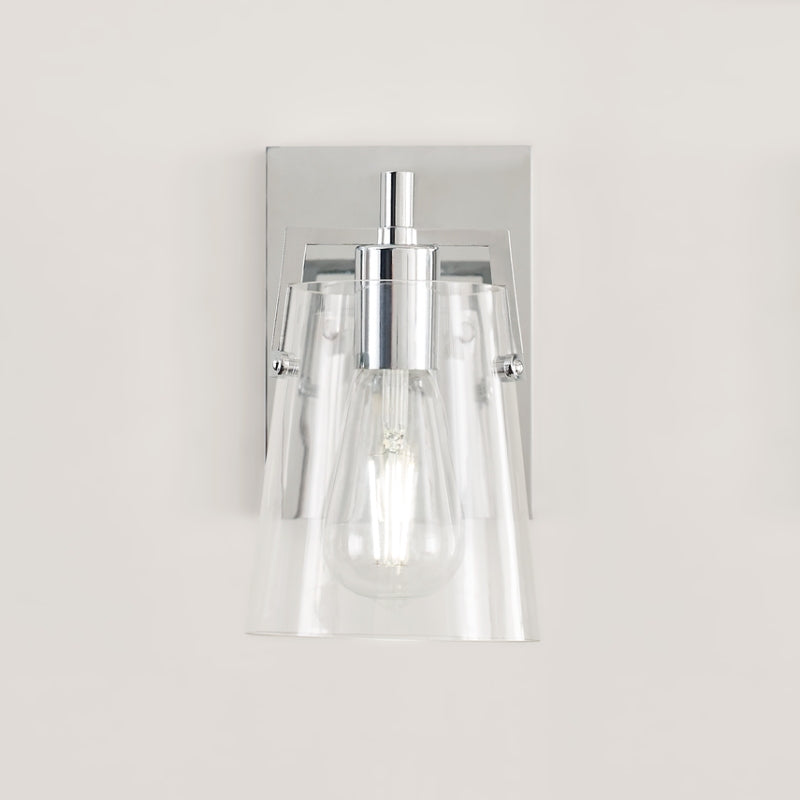 Visual Comfort DJV1031 Crofton 1-lt 9" Tall Small Wall Sconce Clear Glass