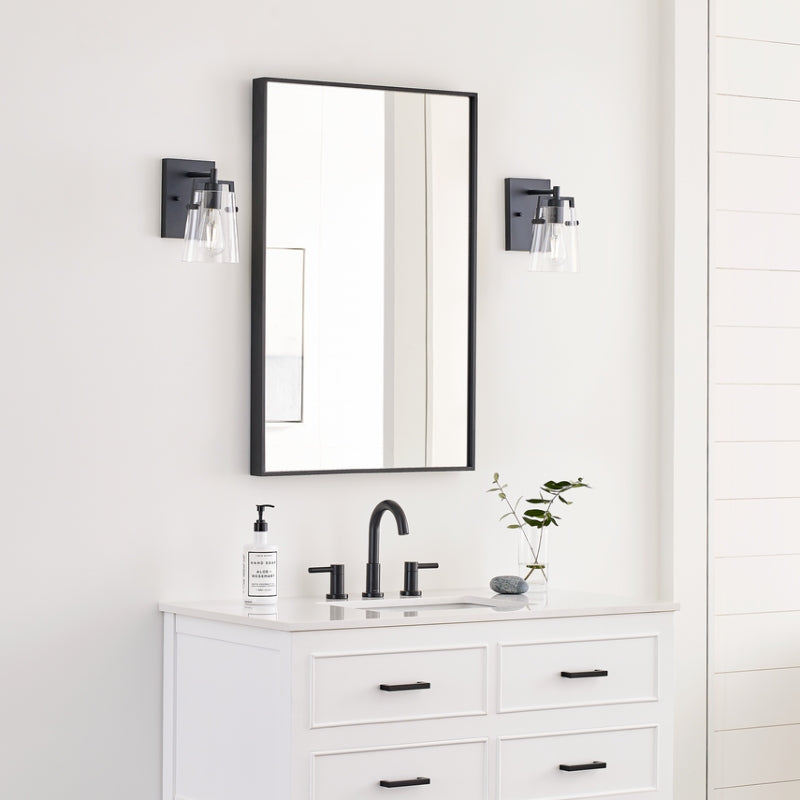 Visual Comfort DJV1031 Crofton 1-lt 9" Tall Small Wall Sconce - Midnight Black