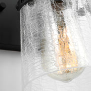 Visual Comfort DJV1033 Crofton 3-lt 24" Vanity Light - Clear Crackle Glass