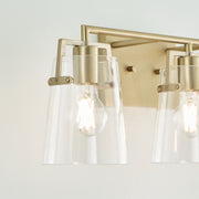 Visual Comfort DJV1033 Crofton 3-lt 24" Vanity Light - Satin Brass