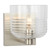 Visual Comfort DJV1111 Lochdale 1-lt 6" Tall Wall Sconce - Brushed Nickel