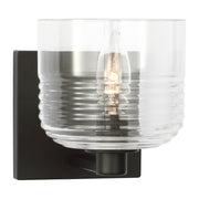 Visual Comfort DJV1111 Lochdale 1-lt 6" Tall Wall Sconce - Midnight Black