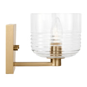 Visual Comfort DJV1111 Lochdale 1-lt 6" Tall Wall Sconce - Satin Brass