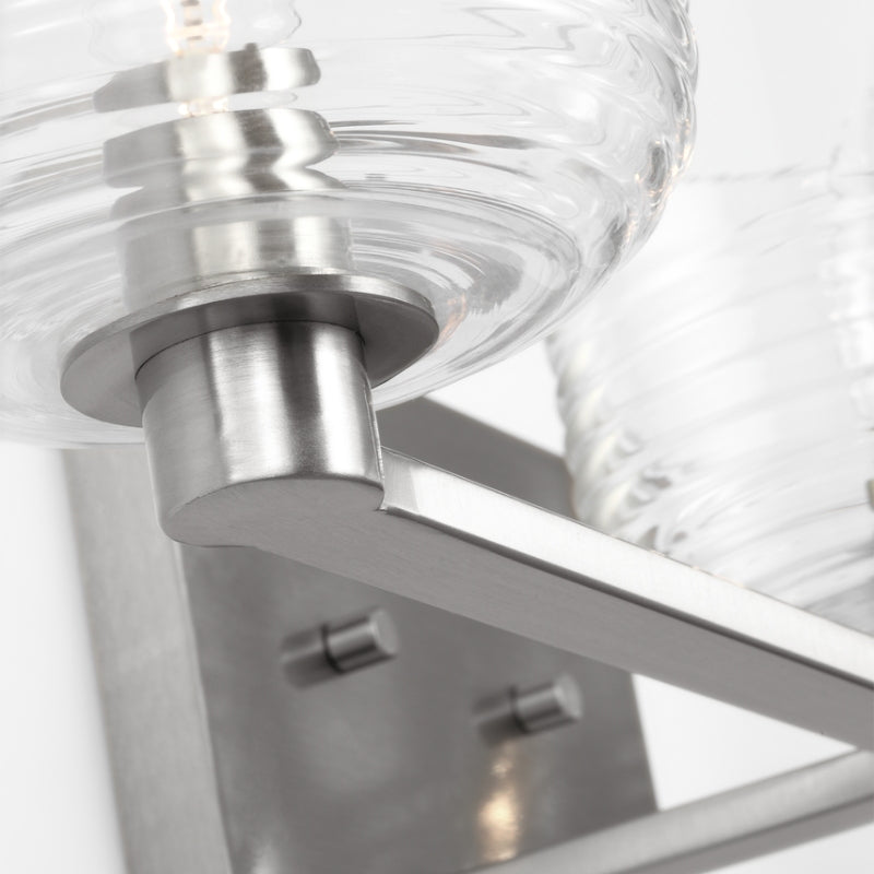 Visual Comfort DJV1113 Lochdale 3-lt 24" Large Vanity Light - Brushed Nickel