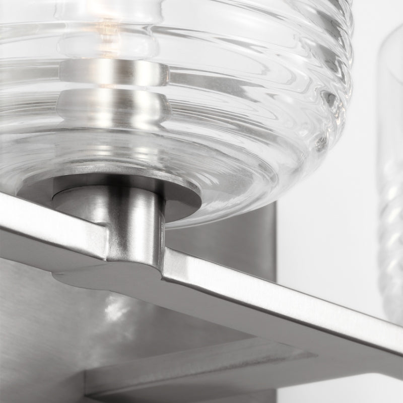 Visual Comfort DJV1114 Lochdale 4-lt 34" Extra Large Vanity Light - Brushed Nickel