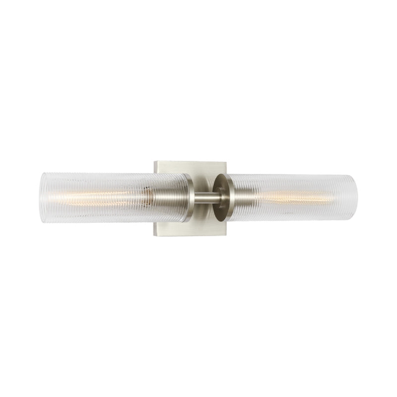 Visual Comfort DJW1092 Sarita 2-lt 21" Medium Wall Sconce - Brushed Nickel