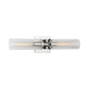 Visual Comfort DJW1092 Sarita 2-lt 21" Medium Wall Sconce - Chrome