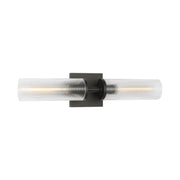 Visual Comfort DJW1092 Sarita 2-lt 21" Medium Wall Sconce - Midnight Black