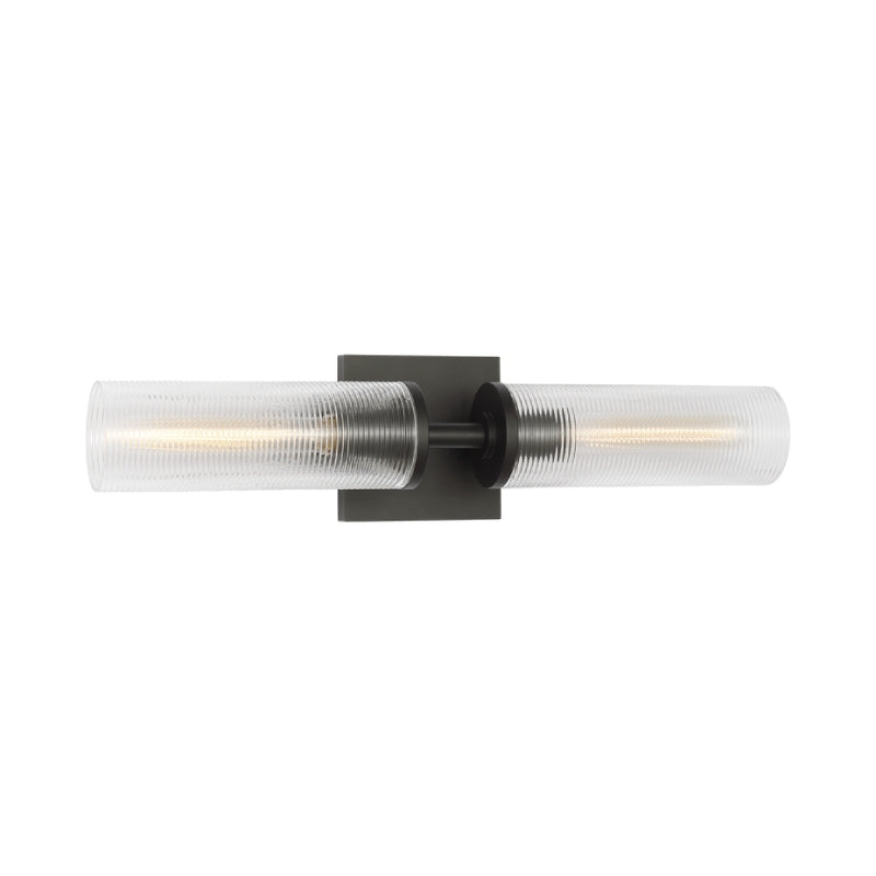 Visual Comfort DJW1092 Sarita 2-lt 21" Medium Wall Sconce - Midnight Black