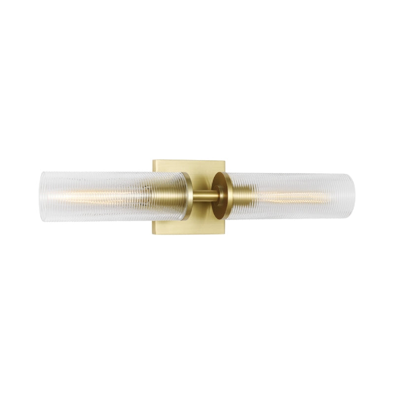Visual Comfort DJW1092 Sarita 2-lt 21" Medium Wall Sconce - Satin Brass