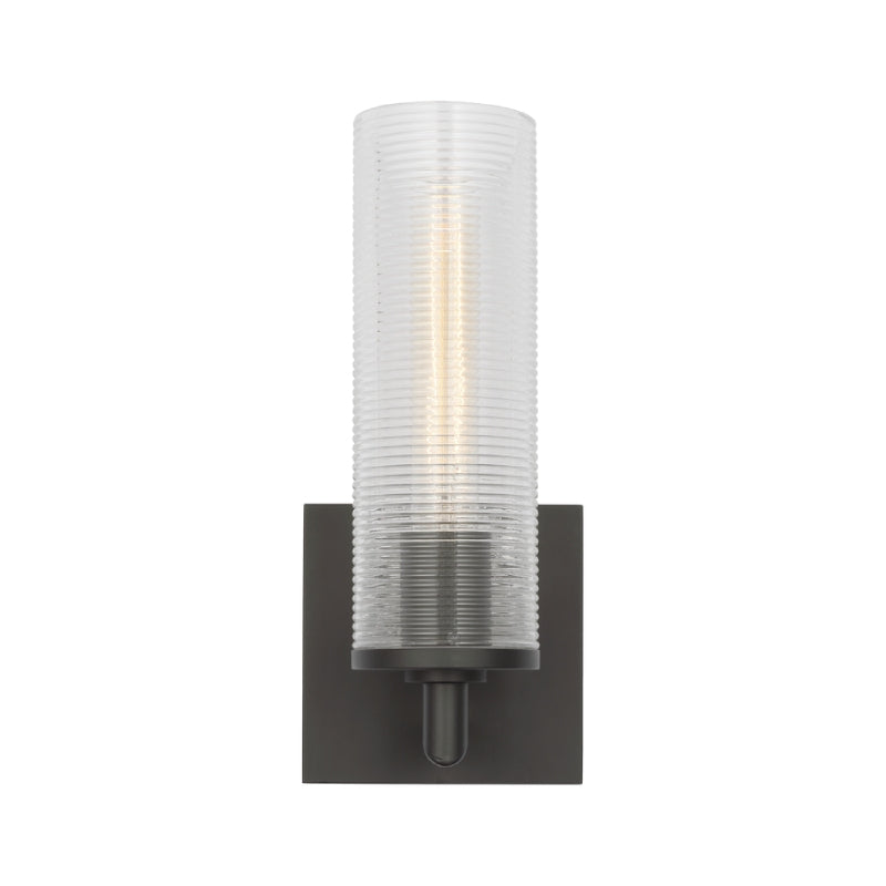 Visual Comfort DJW1101 Sarita 1-lt 11" Small Wall Sconce - Midnight Black