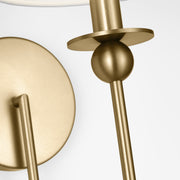 Visual Comfort DJW1111 Elsay 1-lt 16" Tall Small Wall Sconce - Satin Brass
