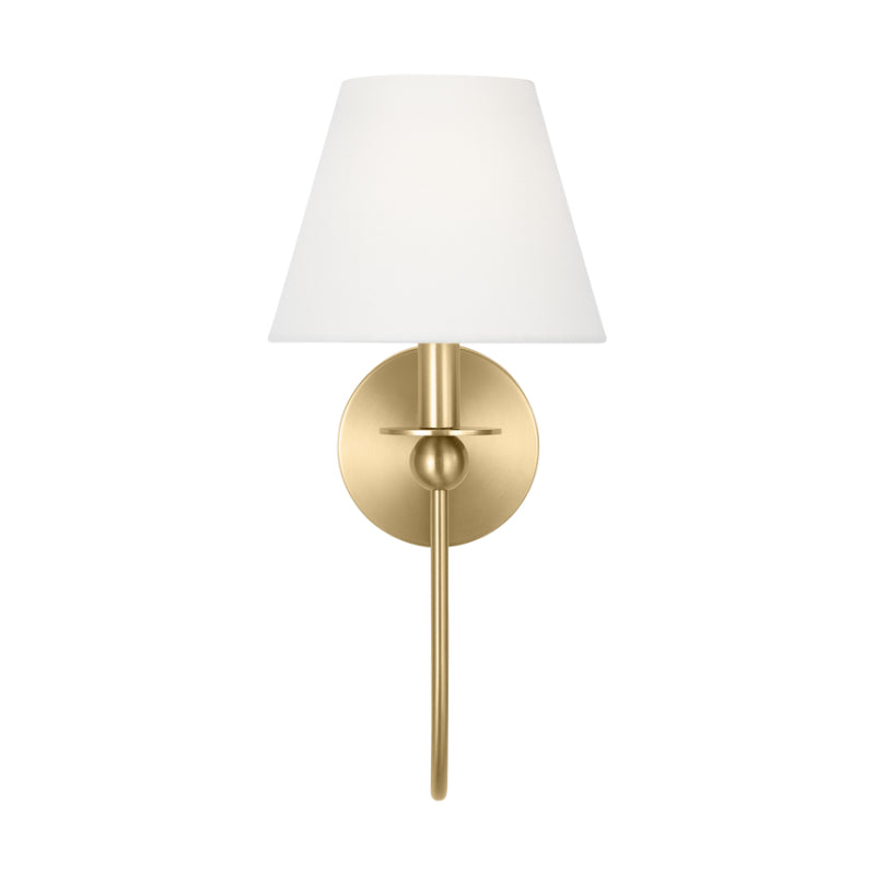 Visual Comfort DJW1111 Elsay 1-lt 16" Tall Small Wall Sconce - Satin Brass