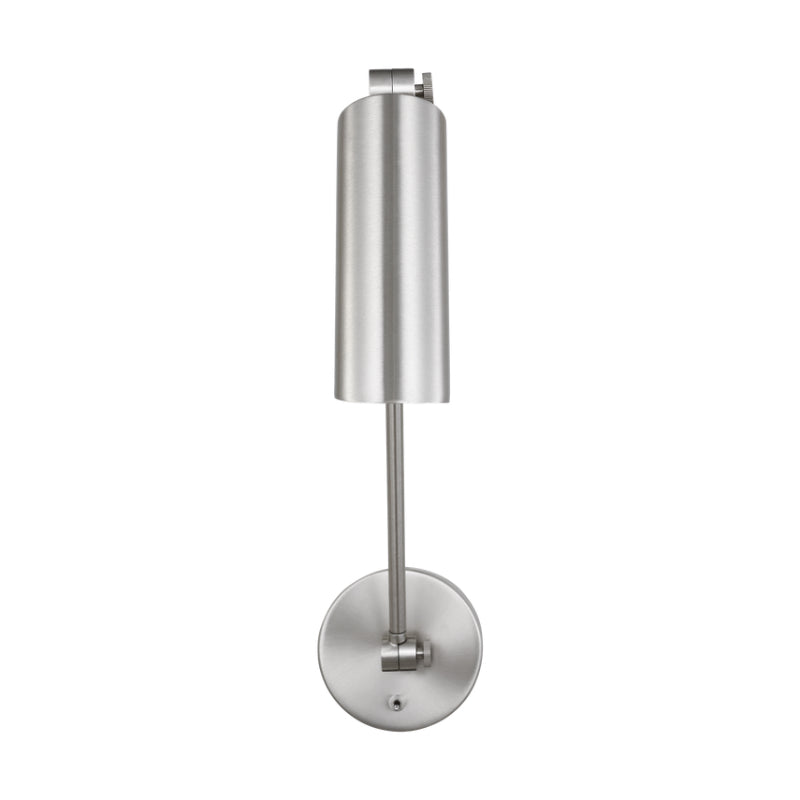 Visual Comfort DJW1131 Frasar 1-lt 11" Tall Large  Arm Wall Sconce - Brushed Nickel