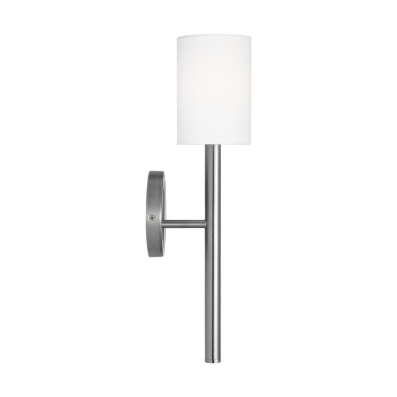 Visual Comfort DJW1161 Egmont 1-lt 18" Tall Wall Sconce - Brushed Nickel