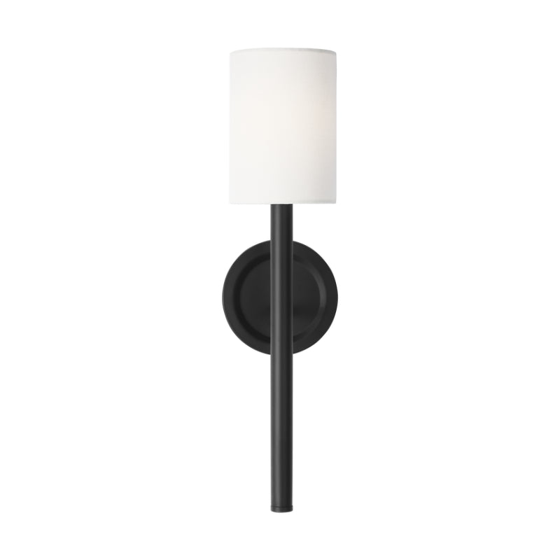Visual Comfort DJW1161 Egmont 1-lt 18" Tall Wall Sconce - Midnight Black