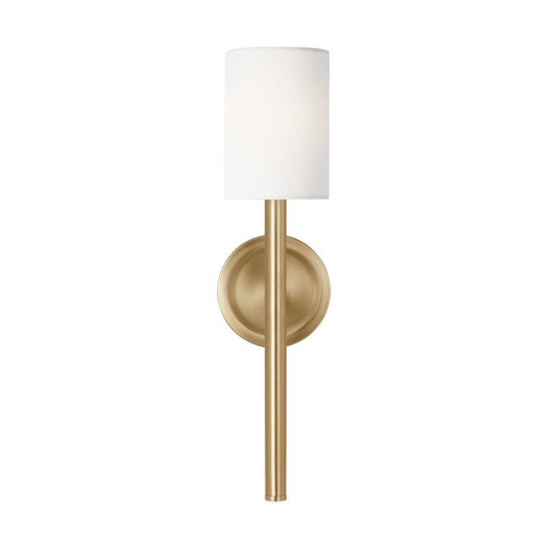 Visual Comfort DJW1161 Egmont 1-lt 18" Tall Wall Sconce - Satin Brass
