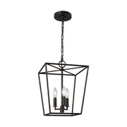 Visual Comfort EC1353 Viota 3-lt 12" Small Lantern Pendant
