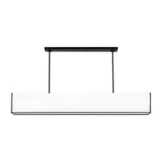 Visual Comfort KC1151 Velero 1-lt 56" LED Large Linear Chandelier - Aged Iron