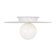 Visual Comfort KF1011 Nodes 1-lt 14" Flush Mount - Matte White