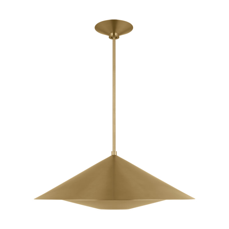 Visual Comfort KP1171 Echo 1-lt 24" Medium Pendant - Burnished Brass