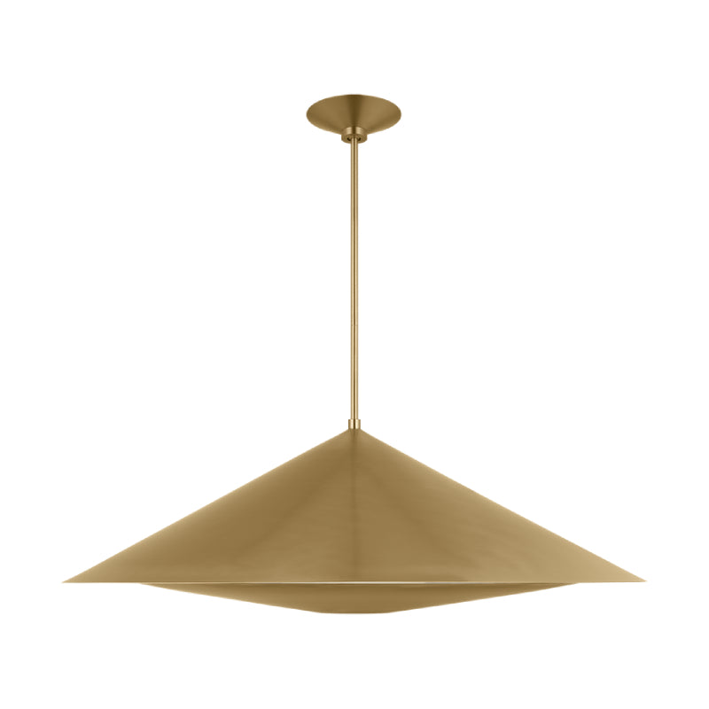 Visual Comfort KP1181 Echo 1-lt 36" Large Pendant - Burnished Brass