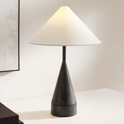 Visual Comfort KT1391 Brachion 1-lt 21" Tall Medium Table Lamp - Black Pearl