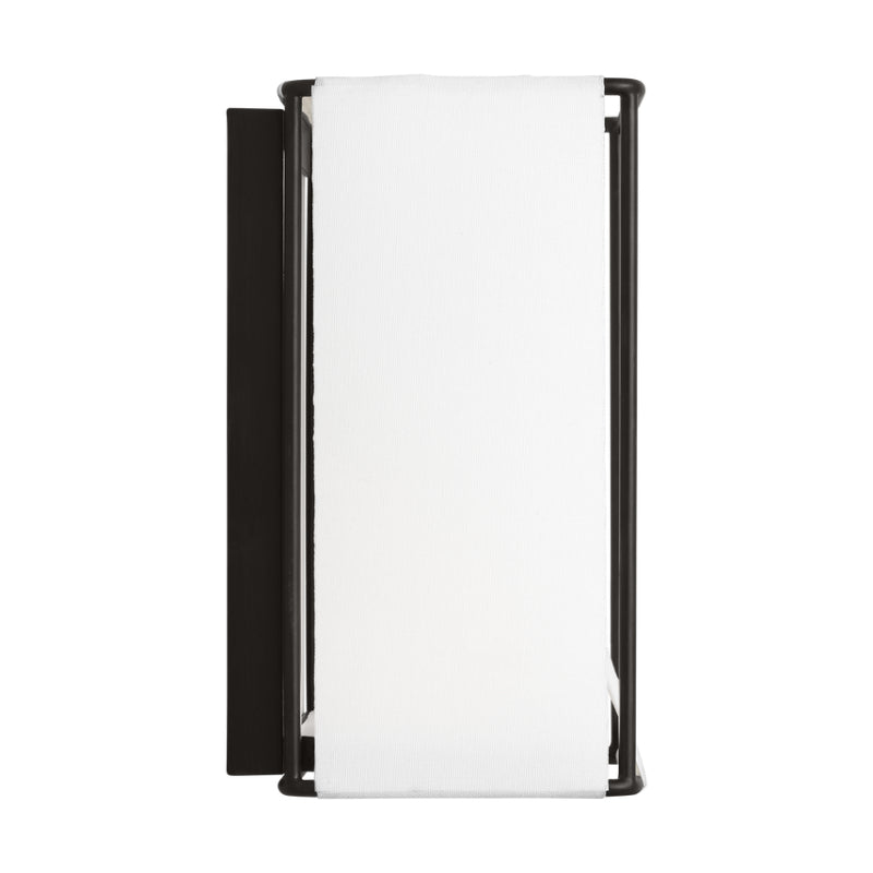 Visual Comfort KWL1201 Velero 1-lt 10" Tall LED Small Wall Sconce - Aged Iron