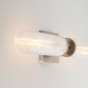Visual Comfort DJW1092 Sarita 2-lt 21" Medium Wall Sconce - Brushed Nickel