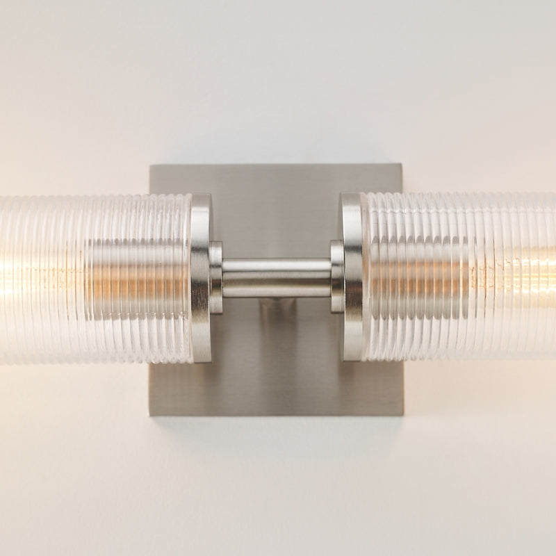 Visual Comfort DJW1092 Sarita 2-lt 21" Medium Wall Sconce - Brushed Nickel