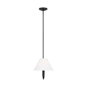Visual Comfort SLC1022 Colfax 2-lt 55" LED Medium Linear Chandelier - Aged Iron