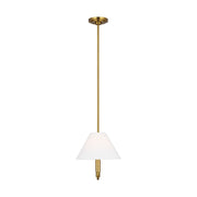 Visual Comfort SLC1022 Colfax 2-lt 55" LED Medium Linear Chandelier - Burnished Brass