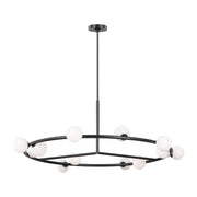 Visual Comfort SLC10612 Altair 12-lt 44" LED Extra Large Chandelier - Aged Iron