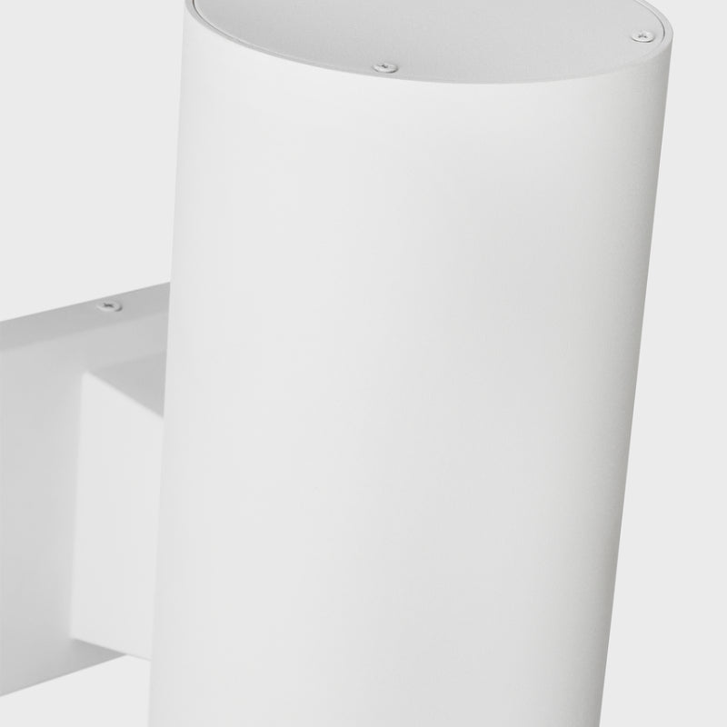 Visual Comfort SLO1152 Cylinders 2-lt 14" Outdoor Medium Wall Lantern - Outdoor Textured White