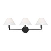 Visual Comfort SLW1023 Colfax 3-lt 29" LED Large Wall Sconce - Aged Iron