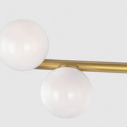 Visual Comfort SLW1055 Altair 5-lt 24" LED Vanity Light - Burnished Brass